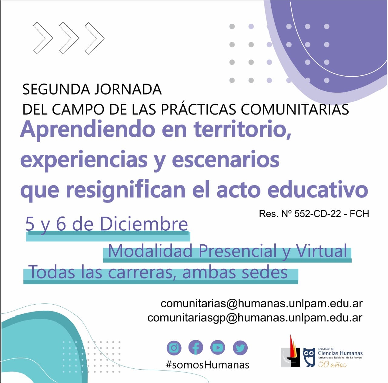 2º Jornada del Campo de las Prácticas Comunitarias: Aprendizajes en Territorio, Experiencias y Escenarios que Resignifican el Acto Educativo